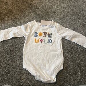 Garanimals White Baby Onesie